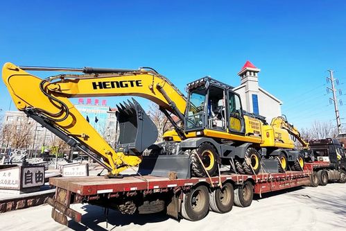 恒特挖掘機批量發(fā)車儀式